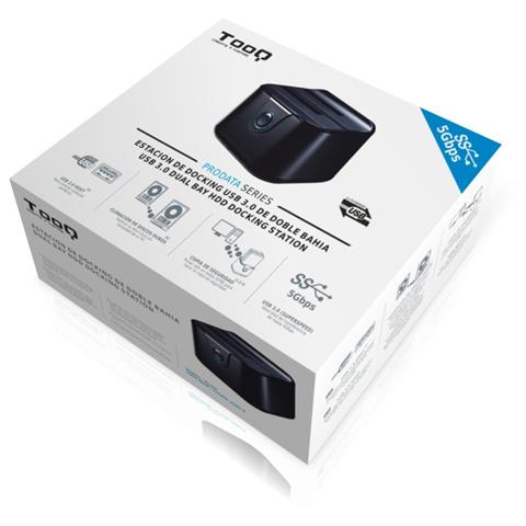 TQDS-802, HDD, SATA, Seriale ATA II, Serial ATA III, USB, Windows 2000, Windows 7 Home Basic, Windows 7 Home Basic x64, Windows 7 Home Premium, Windows 7 Home, Mac OS 9.0, Mac OS 9.1, Mac OS 9.2, Mac OS X 10.0 Cheetah, Mac OS X 10.1 Puma, Mac OS X 10.2 Jaguar, - Foto 1